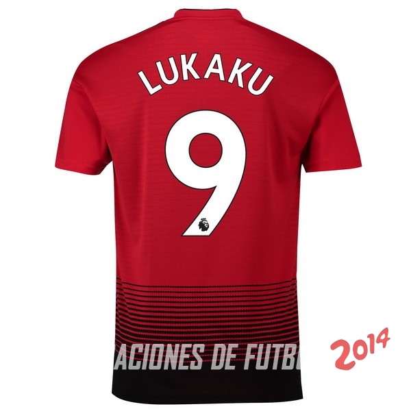NO.9 Lukaku de Camiseta Del Manchester United Primera Equipacion 2018/2019