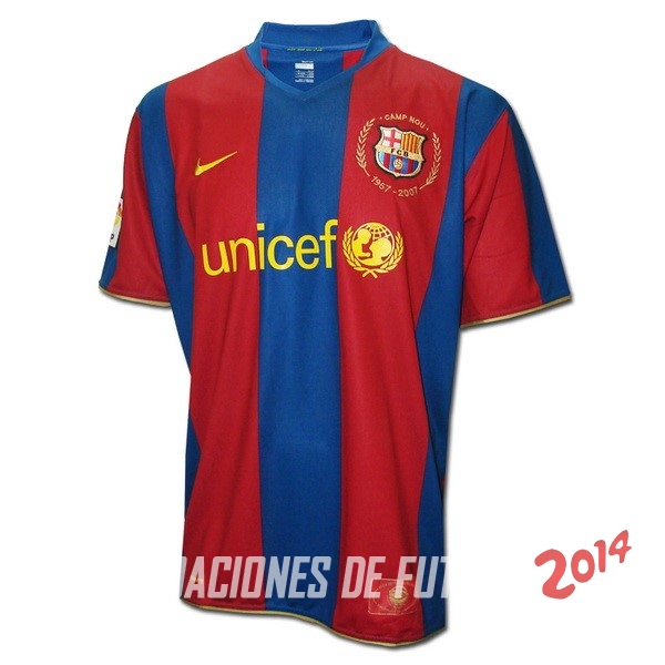 Retro Camiseta Barcelona la Seleccion Primera 2007/2008