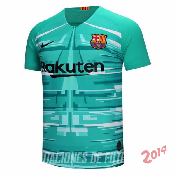 Camiseta Del Barcelona Portero 2019/2020 Verde