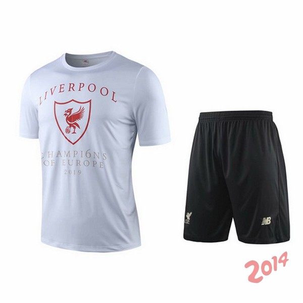 Entrenamiento Liverpool Conjunto Completo 2019/2020 Negro Rojo