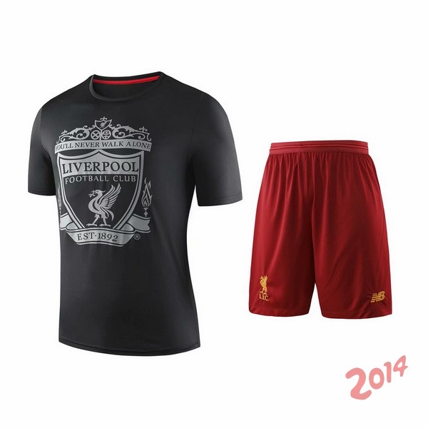 Entrenamiento Liverpool Conjunto Completo 2019/2020 Negro Rojo