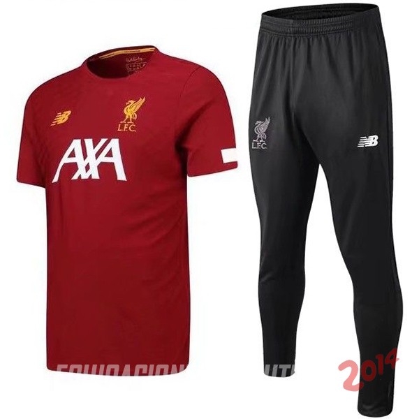 Entrenamiento Liverpool Conjunto Completo 2019/2020 Rojo Negro