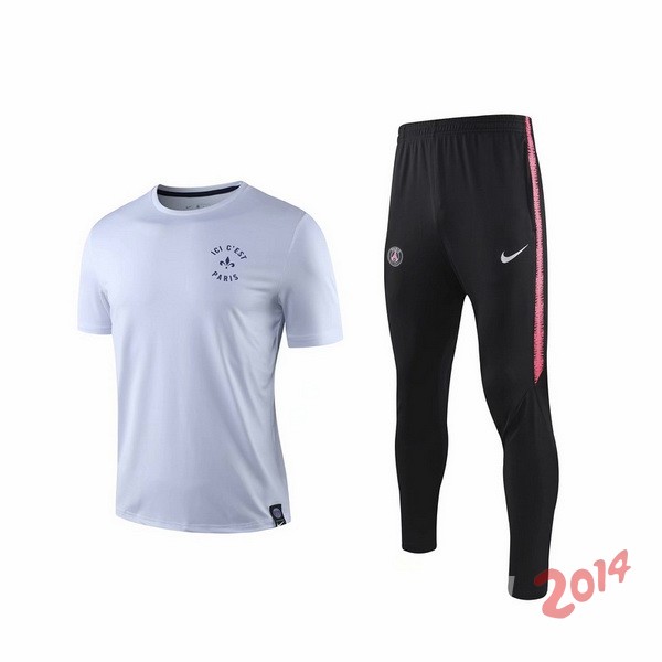 Entrenamiento Paris Saint Germain Conjunto Completo 2019/2020 Blanco Negro