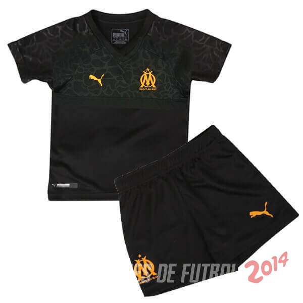 Camiseta Del Conjunto Completo Marseille Nino Tercera Equipacion 2019/2020