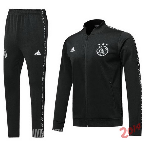 Chandal Ajax Negro Blanco 2019-2020