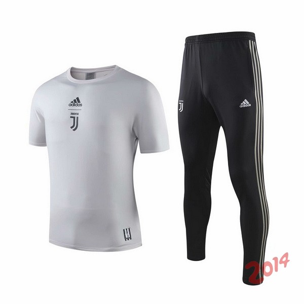 Entrenamiento Juventus Conjunto Completo 2019/2020 Gris Negro