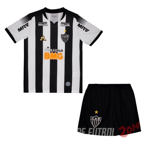 Camiseta Del Conjunto Completo Atletico Mineiro Nino Primera 2019/2020 Camiseta Del Conjunto Completo Atletico Mineiro Nino Primera 2019/2020