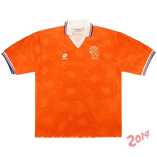 Retro Camiseta De Paises Bajos de la Seleccion Primera 1991-1992
