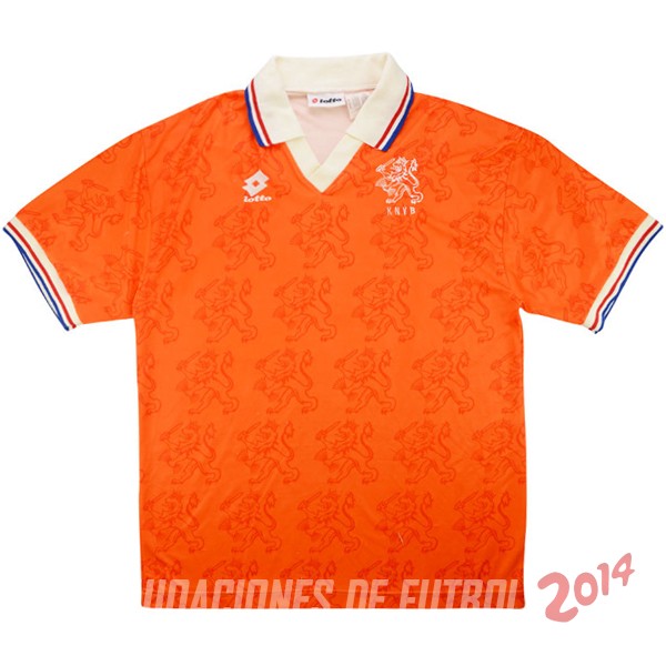 Retro Camiseta De Paises Bajos de la Seleccion Primera 1995