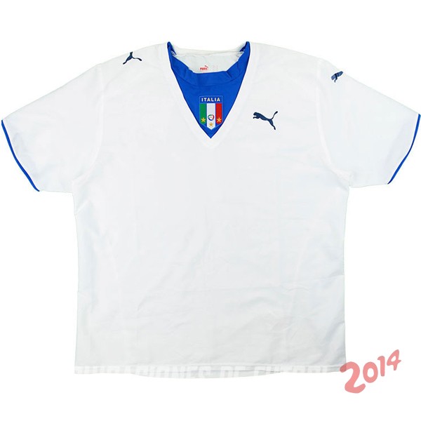 Retro Camiseta De Italia de la Seleccion Segunda 2006