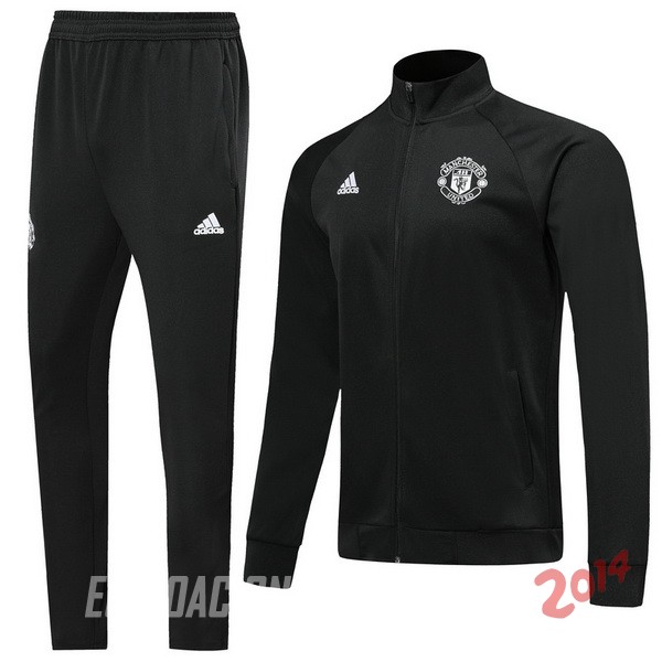 Chandal Manchester United Negro Blanco 2019/2020