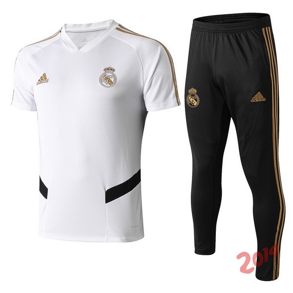 Entrenamiento Real Madrid Conjunto Completo 2019/2020 Blanco Negro