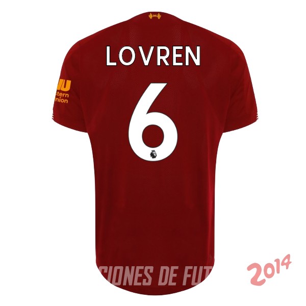 Lovren de Camiseta Del Liverpool Primera 2019/2020