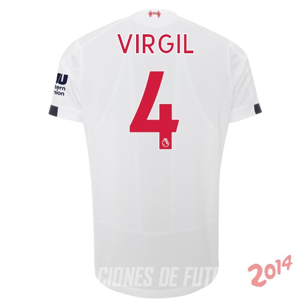 Virgil Camiseta Del Liverpool Segunda 2019/2020