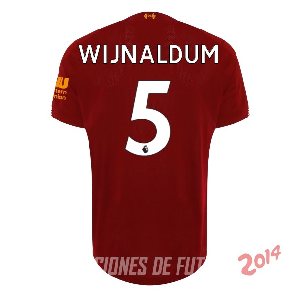 Wijnaldum de Camiseta Del Liverpool Primera 2019/2020