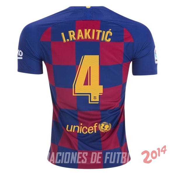 I.Rakitic de Camiseta Del Barcelona Primera 2019/2020