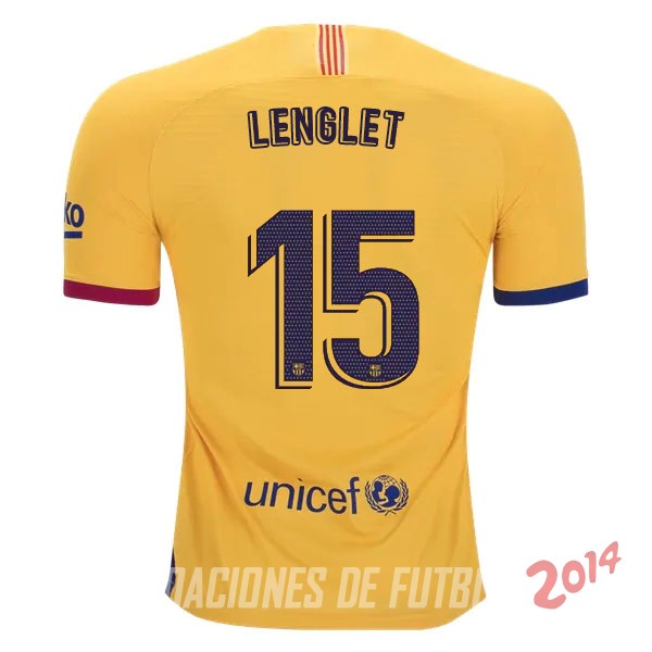 Lenglet de Camiseta Del Barcelona Segunda 2019/2020