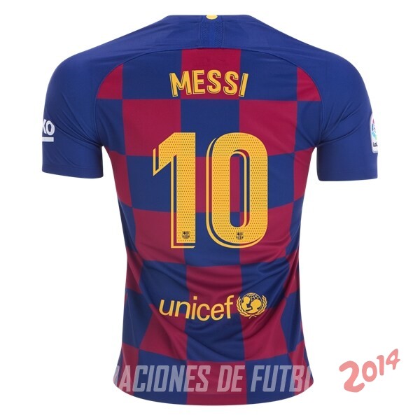 Messi de Camiseta Del Barcelona Primera 2019/2020