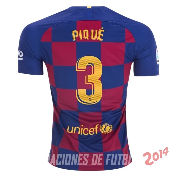 Pique de Camiseta Del Barcelona Primera 2019/2020