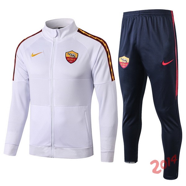 Chandal AS Roma Blanco Azul 2019/2020