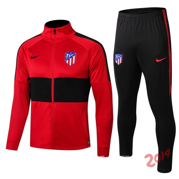 Chandal Atletico Madrid Negro Rojo Azul 2019/2020