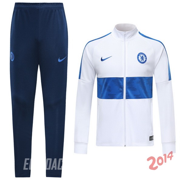 Chandal Chelsea Azul Blanco1 2019/2020