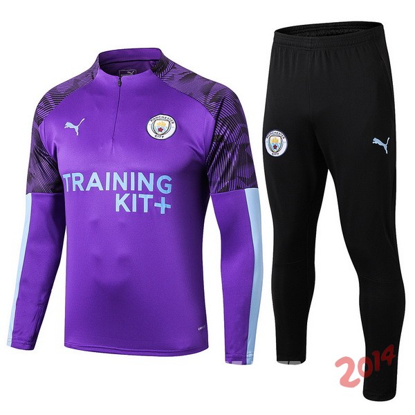 Chandal Manchester City Negro Purpura 2019/2020