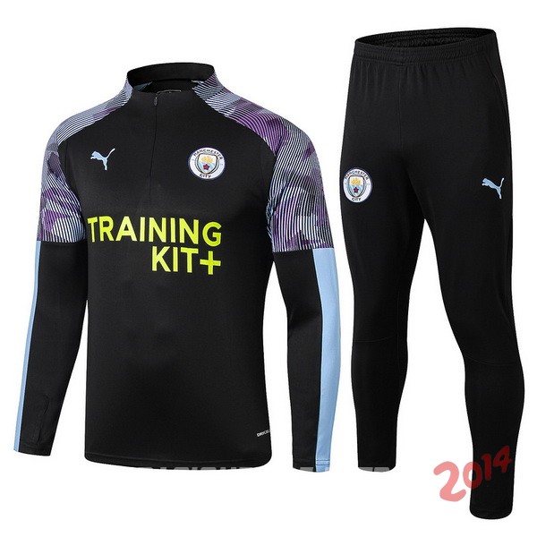 Chandal Manchester City Purpura Negro 2019/2020