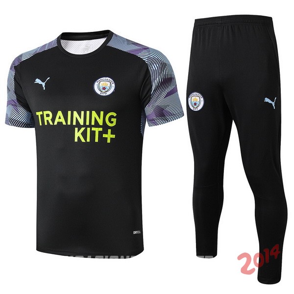 Entrenamiento Manchester City Conjunto Completo 2019/2020 Negro Purpura