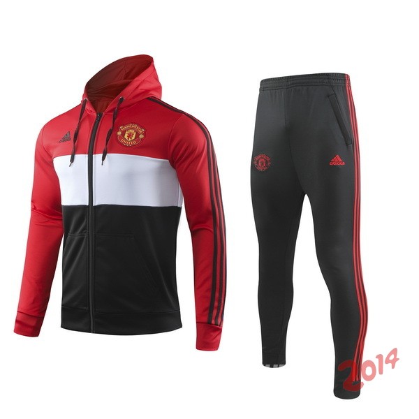 Chandal Manchester United Rojo Negro Blanco 2019/2020