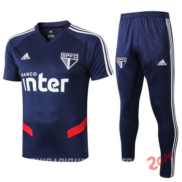 Entrenamiento Sao Paulo Conjunto Completo 2019/2020 Azul