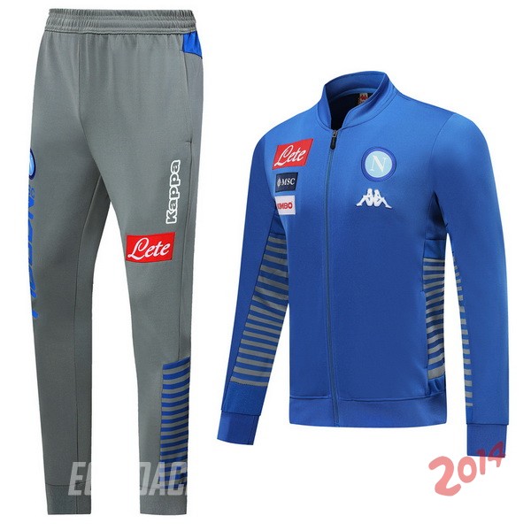 Chandal Napoli Gris Azul 2019/2020