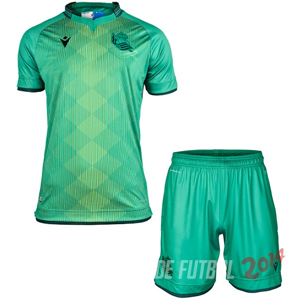 Camiseta Del Conjunto Completo Real Sociedad Nino Segunda 2019/2020