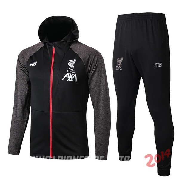 Chandal Liverpool Negro Rojo Gris 2019/2020