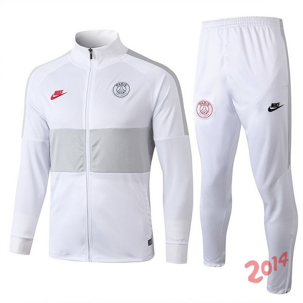 Chandal Paris Saint Germain Blanco Gris 2019/2020