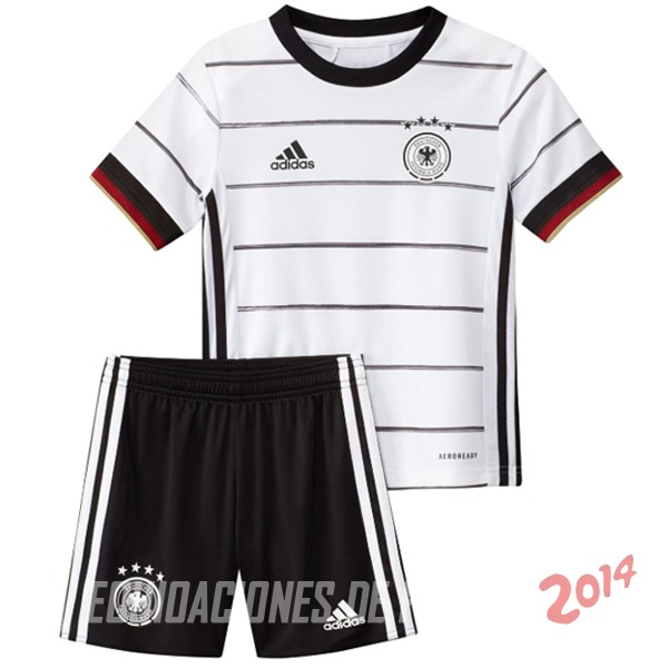 Camiseta Del Conjunto Completo Alemania Nino Primera Equipacion 2020