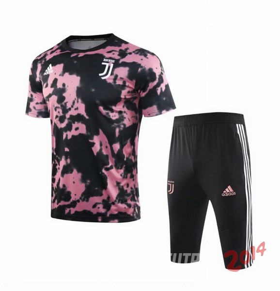 Entrenamiento Juventus Conjunto Completo 2019/2020 Negro Rosa