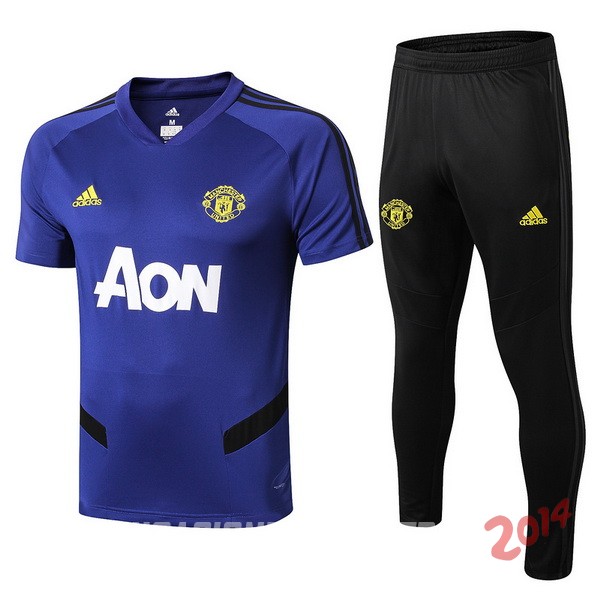 Entrenamiento Manchester United Conjunto Completo 2019/2020 Azul