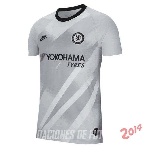 Camiseta De Portero Chelsea de la Seleccion 2019/2020 Gris