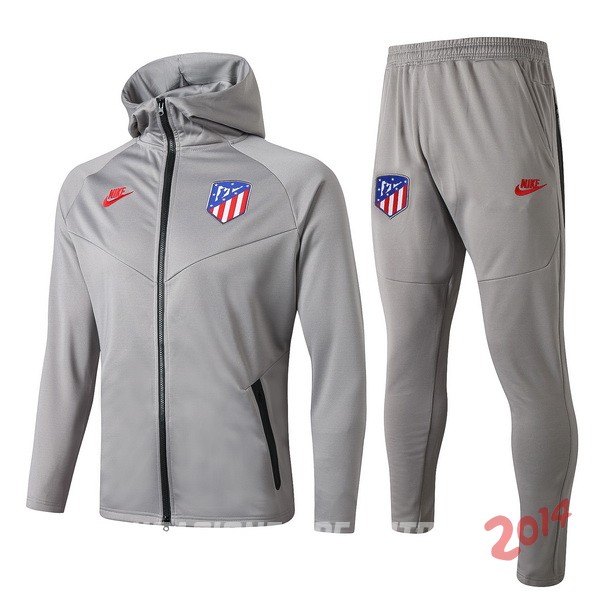 Chandal Atletico Madrid Rojo Gris 2019/2020