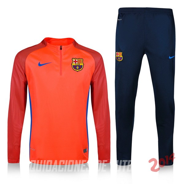 Chandal Barcelona Naranja Negro 2019/2020