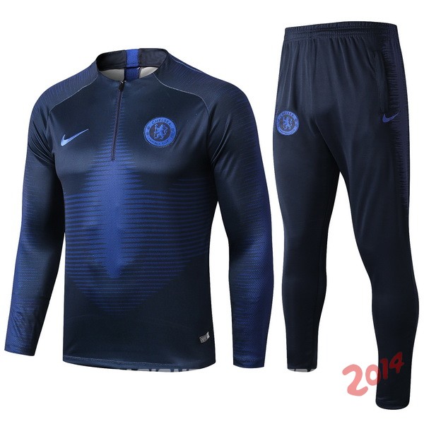 Chandal Chelsea Azul Marino Negro 2019/2020