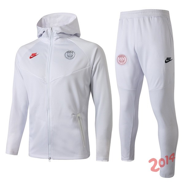 Chandal Paris Saint Germain Blanco Rojo 2019/2020