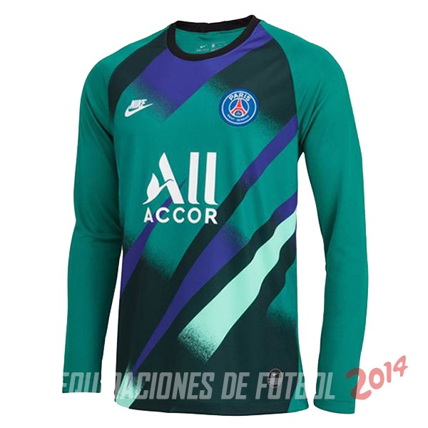 Camiseta Del Portero Paris Saint Germain Manga Larga 2019/20 Verde