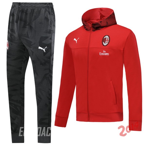 Chandal AC Milan Gris Rojo 2019/2020