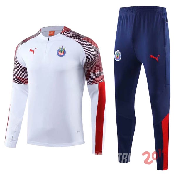 Chandal Chivas Blanco Rojo 2019/2020