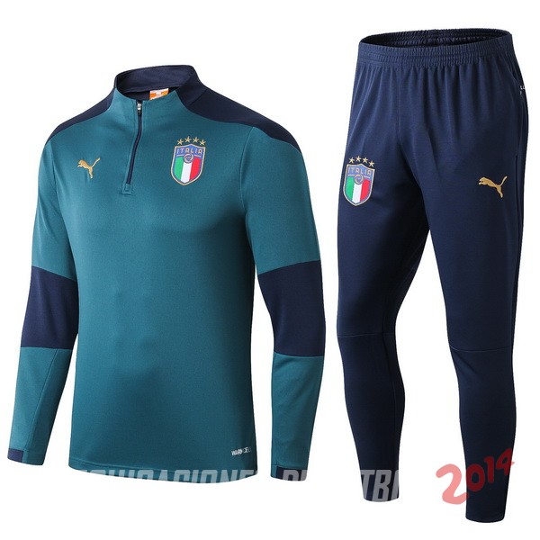 Chandal Italia Azul Verde 2019/2020