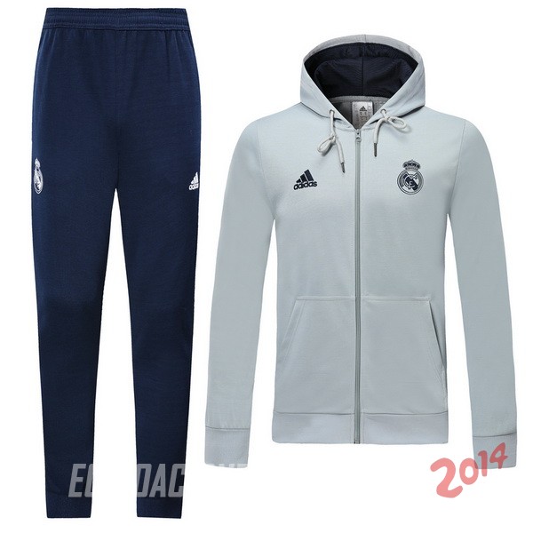Chandal Real Madrid Azul Gris 2019/2020