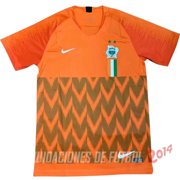 Camiseta Del Costa De Marfil Segunda 2018