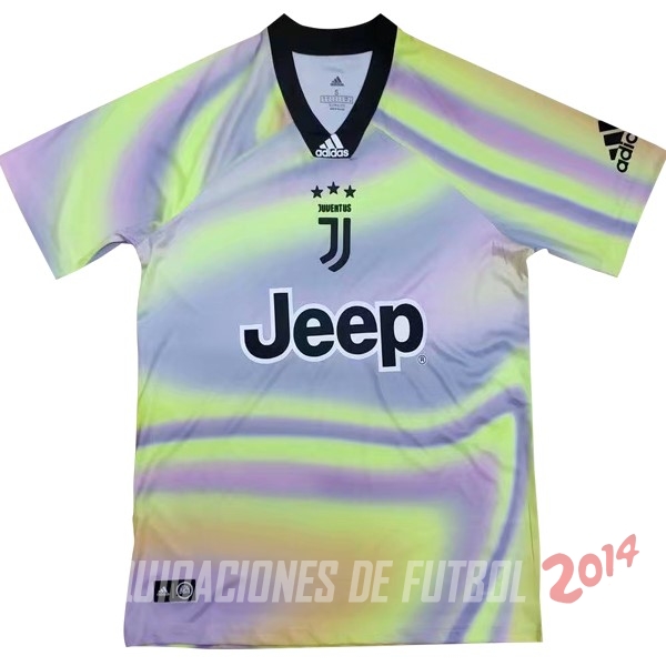 Camiseta Del Juventus EA Sport Purpura 2018/2019